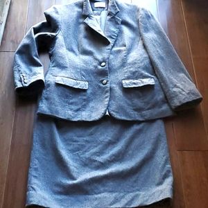Pendleton 100% Virgin Wool Size 12 Gray Suit